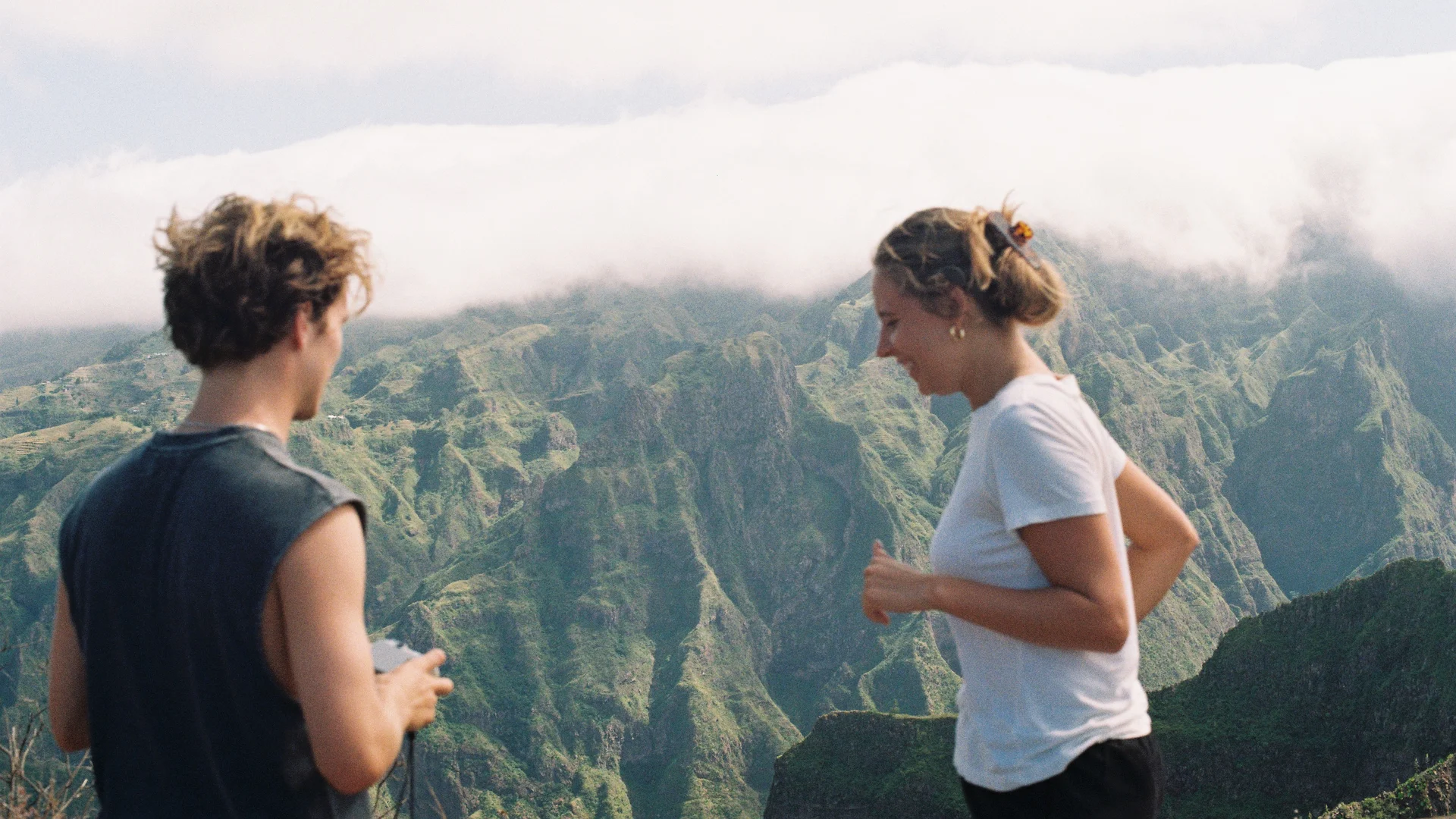 Viewpoint in Santo Antão, Cape Verde